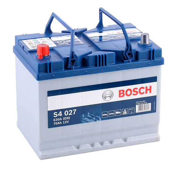 Аккумулятор Bosch S4 70Аh 630A L+ (Asia) BOSCH 0092S40270