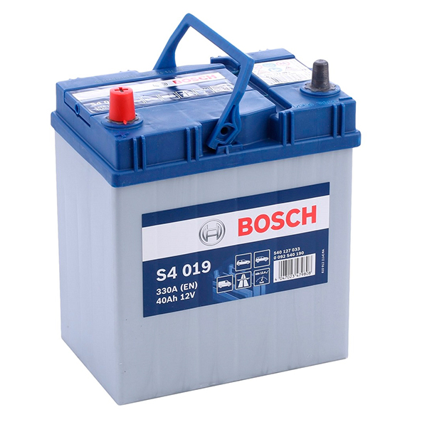 Аккумулятор Bosch S4 40Аh 330A L+ (Asia) BOSCH 0092S40190