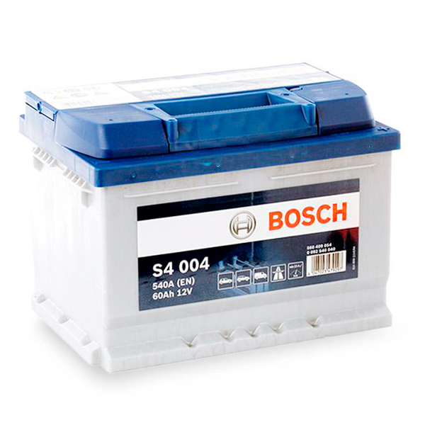 Аккумулятор Bosch S4 60Аh 540A R+ BOSCH 0092S40040