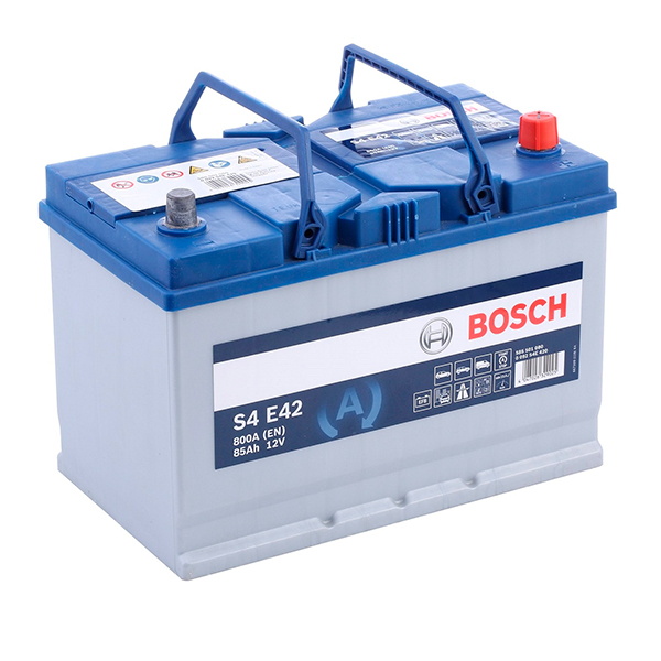Аккумулятор Bosch S4 85Ah 800A R+ EFB Start-Stop (Asia) BOSCH 0092S4E420