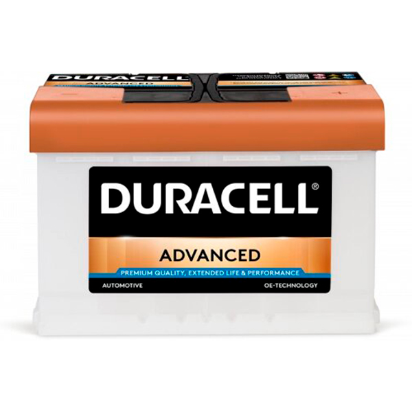 Аккумулятор Duracell Advanced 77Ah 700A R+ DURACELL DA77H