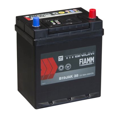 Аккумулятор Fiamm Black Titanium 38Ah 300A R+ Asia FIAMM 7905163