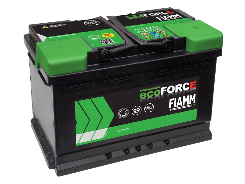 Аккумулятор Fiamm Ecoforce AFB 80Аh 740A R+ Start-Stop FIAMM 7906196