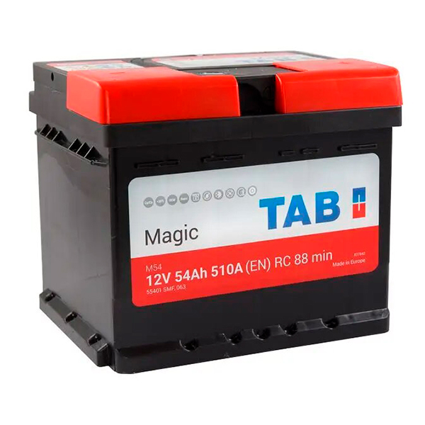 Аккумулятор Tab Magic 54Ah 510A R+ TAB 189054