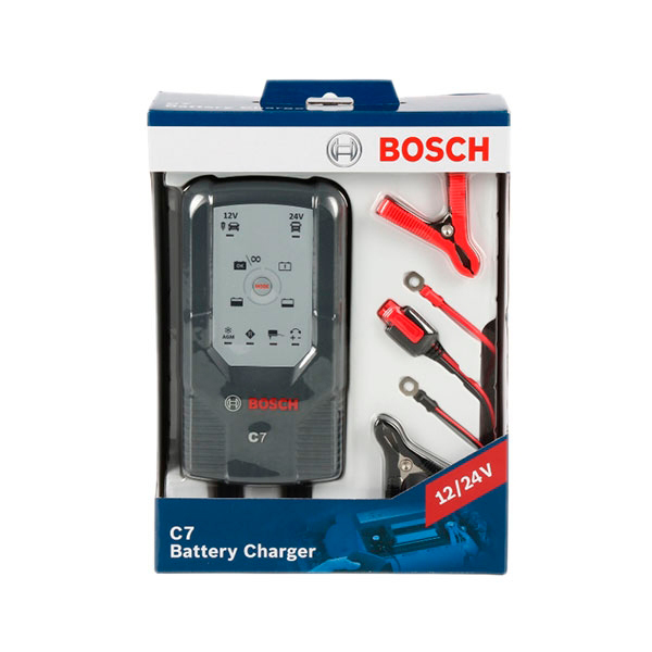 Зарядное устройство Bosch C7, 12–24V, 14–230Ah BOSCH 018999907M