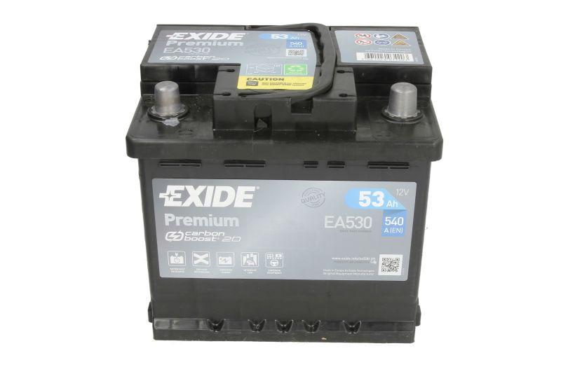 Аккумулятор Exide Premium 53Ah 540A R+ EXIDE EA530