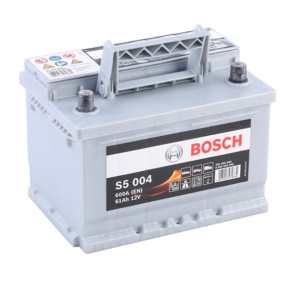 Аккумулятор Bosch S5 61Аh 600A R+ BOSCH 0092S50040