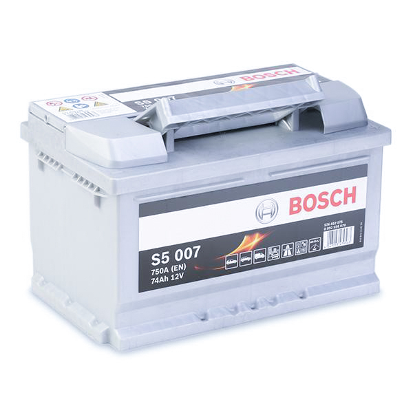 Аккумулятор Bosch S5 74Аh 750A R+ BOSCH 0092S50070