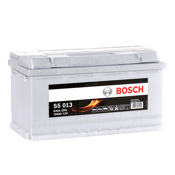 Аккумулятор Bosch S5 100Аh 830A R+ BOSCH 0092S50130