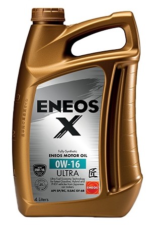 Масло моторное ENEOS X 0W-16 ULTRA 4л ENEOS EU0020301N