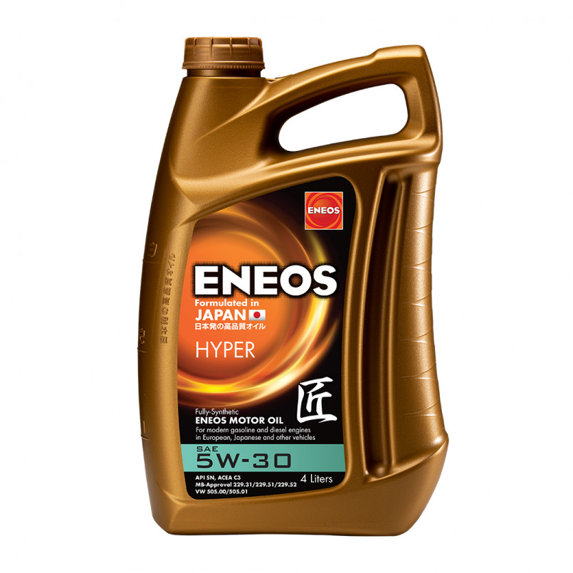 Масло моторное ENEOS HYPER 5W-30 4л ENEOS EU0030301N
