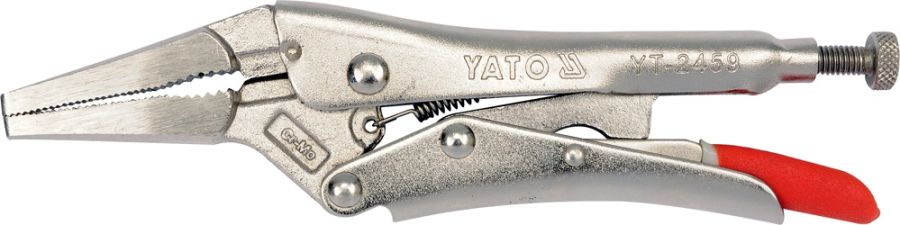 Клещи-струбцина ручные, длина 150 мм, удлиненные губки YATO YT2459