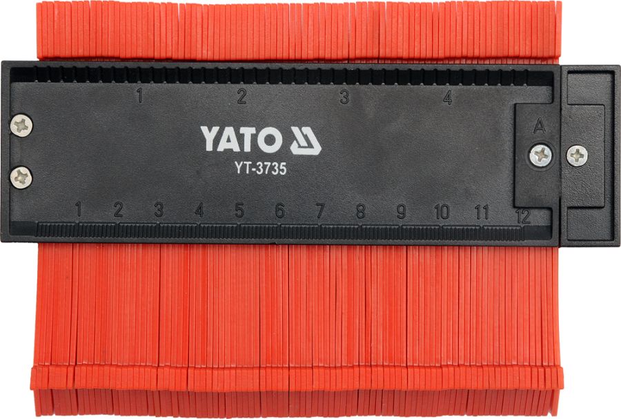 Трафарет для копирования сложных профилей 125 мм YATO YT3735