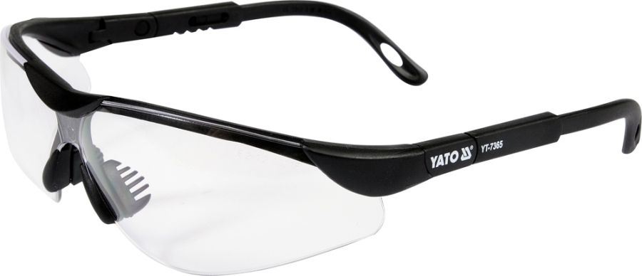 Очки защитные открытого типа, прозрачные YATO YT7365