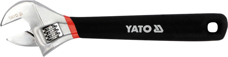 Ключ разводной, ручка с резиновой накладкой, длина 250 мм, зев 30 мм YATO YT21652