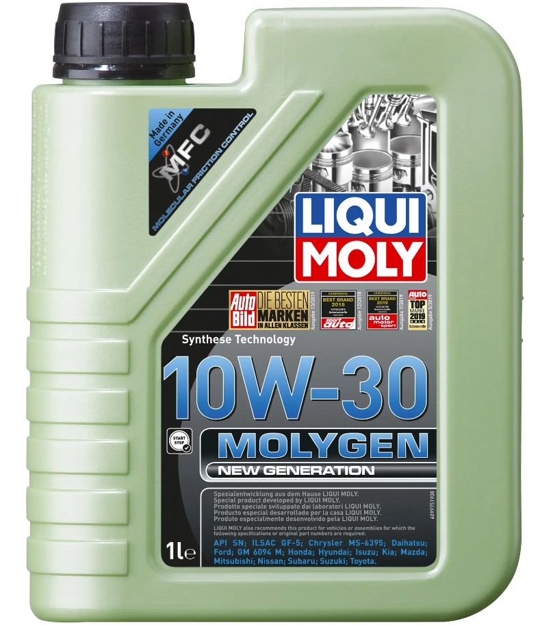 Моторное масло Liqui Moly Molygen 10W-30, 1л LIQUI MOLY 9975