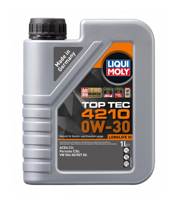 Моторное масло Liqui Moly Top Tec 4210 0W-30 1л LIQUI MOLY 21604