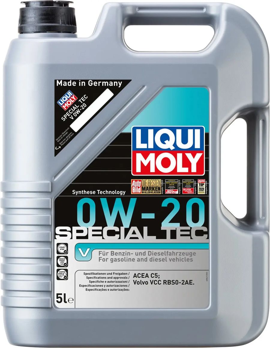 Моторное масло Liqui Moly Special Tec V 0W-20 5л LIQUI MOLY 20632