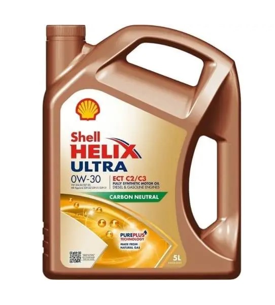 Моторное масло Shell Helix Ultra ECT C2/C3 0W-30, 5л SHELL 550046307