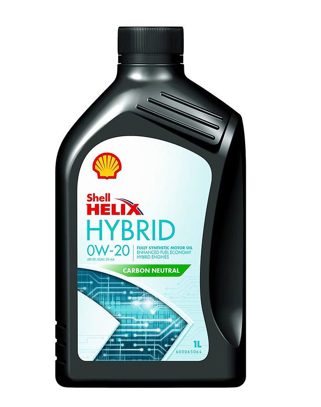 Моторное масло SHELL Олива Shell Hybrid 0W-20, 1л SHELL 550056722