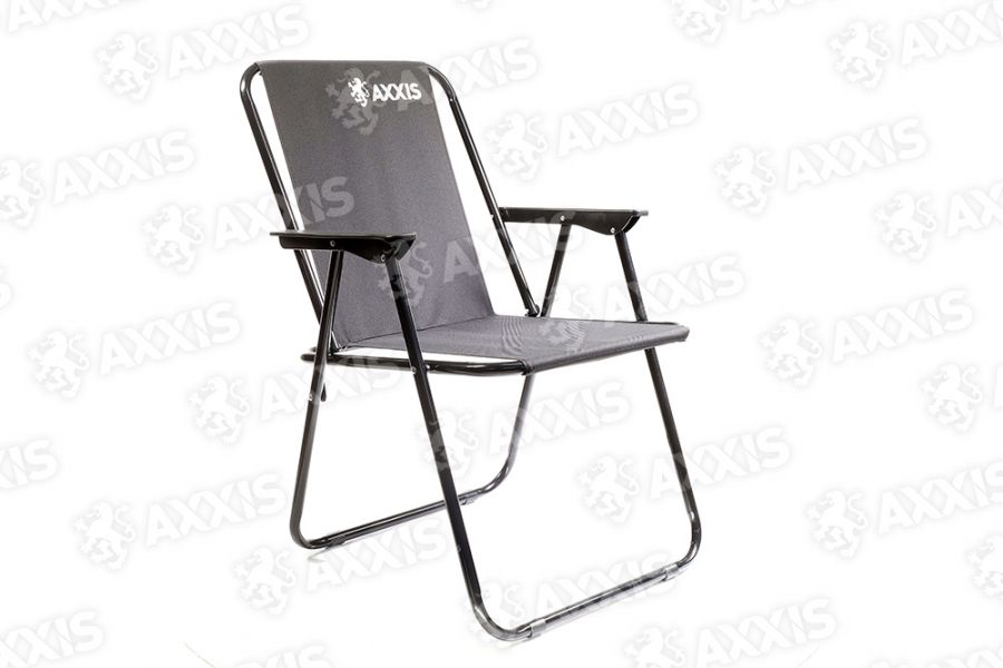 Кресло раскладное для пикника, рыбалки (черное) AXXIS AX793