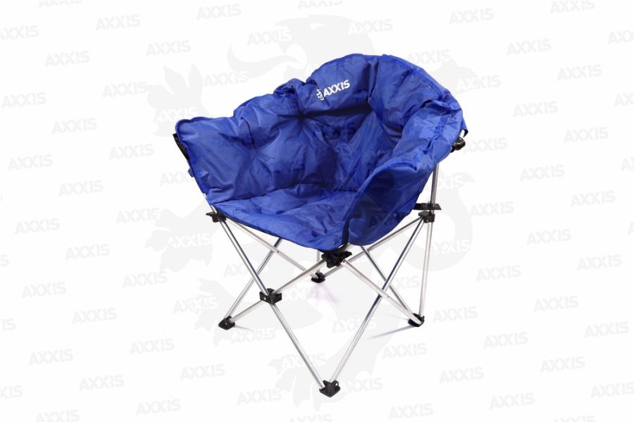 Кресло "Luna" для пикника и рыбалки синее AXXIS CRAB02