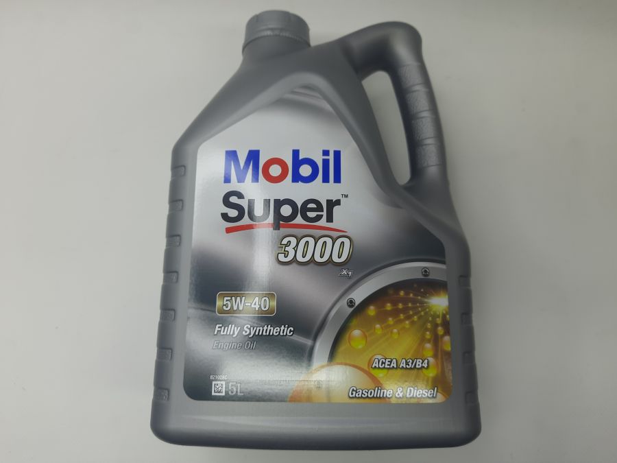 Моторное масло Mobil Super 3000 X1 5W-40 5л MOBIL 0390306