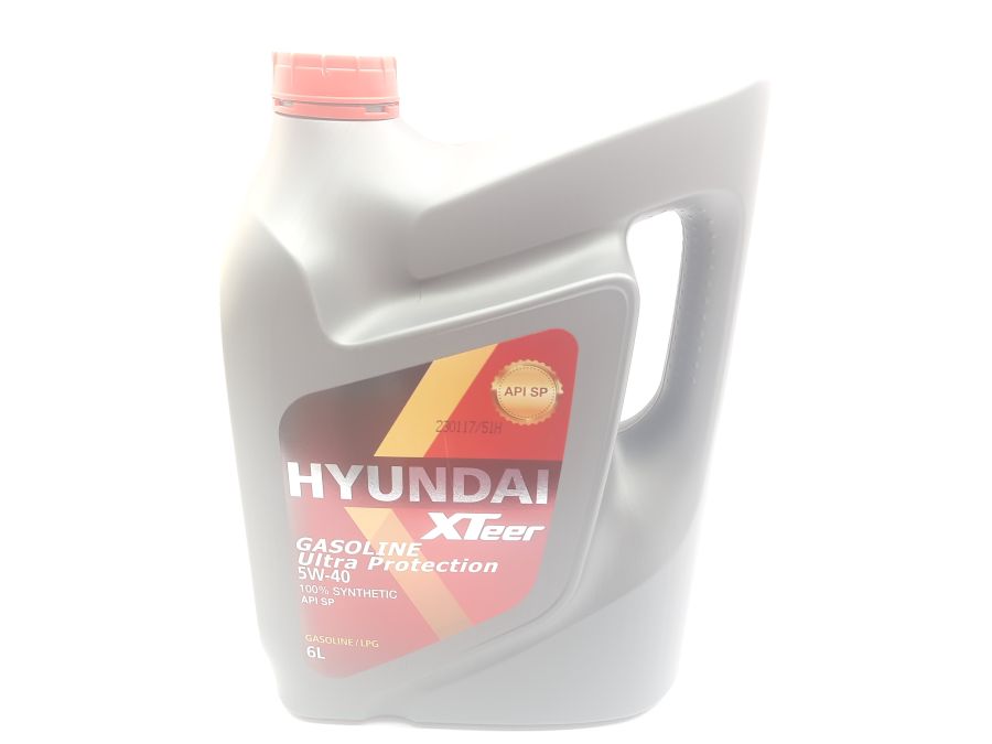 Масло моторное HYUNDAI Xteer Gasoline Ultra Protection 5W-40 6л HYUNDAI 1061126