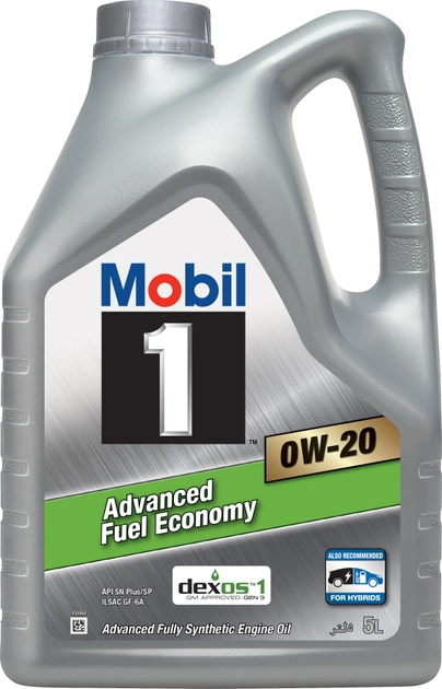Моторное масло Mobil 1 Advanced Fuel Economy 0W-20 5л MOBIL 155253