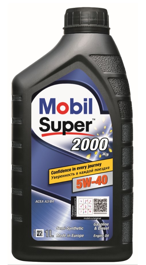 Моторное масло Mobil Super 2000 X3 5W-40 1л MOBIL 155338