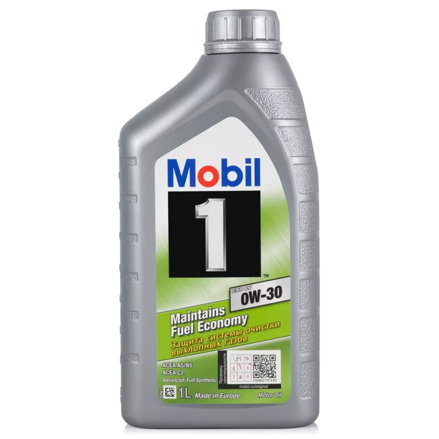 Моторное масло Mobil 1 ESP LV 0W-30 1л MOBIL 154316