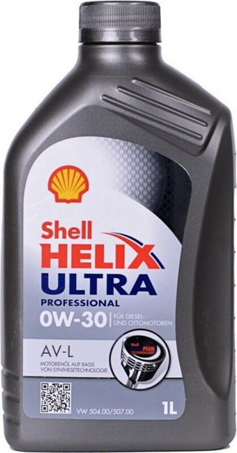 Моторное масло SHELL Helix Ultra Professional AV-L 5W-30 1л SHELL 0382857