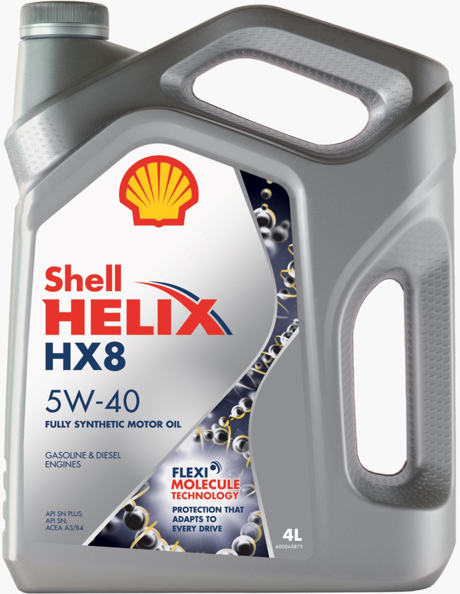 Масло моторное SHELL Helix HX8 5W-40 4л SHELL 550052837
