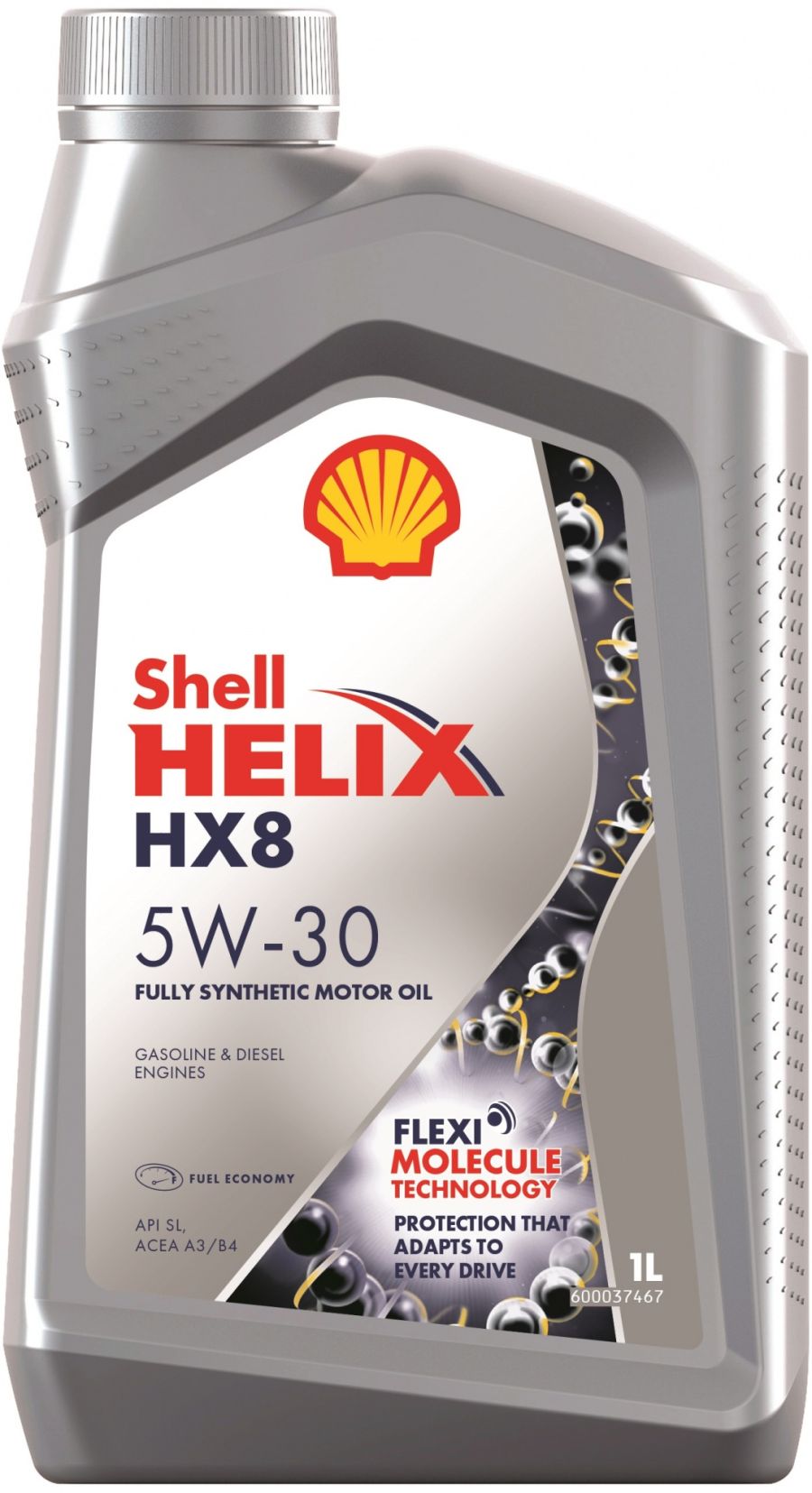Масло моторное SHELL Helix HX8 Synthetic 5W-30 1л SHELL 550040535