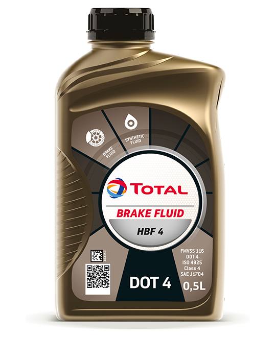Тормозная жидкость Total HBF 4 0,5л TOTAL 213824