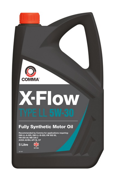 Моторное масло Comma X-FLOW LL 5W-30 5л COMMA XFLL5L