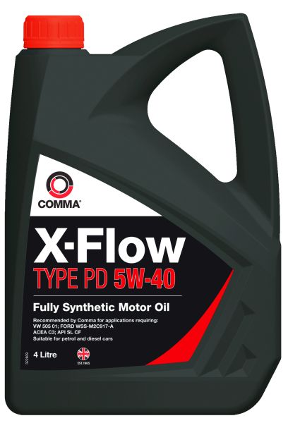 Моторное масло Comma X-FLOW PD 5W-40 4л COMMA XFPD4L