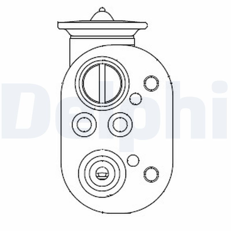 Клапан кондиционера расширительный DELPHI CB1001V