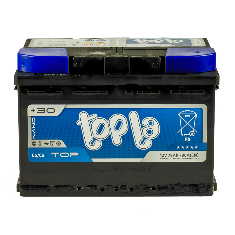 Аккумулятор Topla Top 75Ah 720A R+ TOPLA 118072