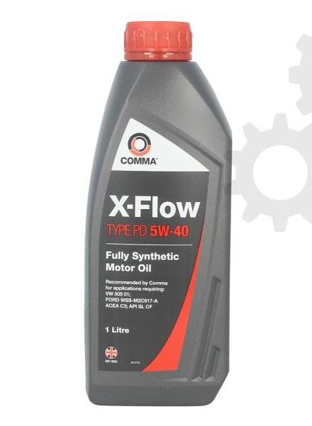 Масло моторное COMMA X-FLOW PD 5W-40 1л COMMA XFLOWPD5W40SYNT1L