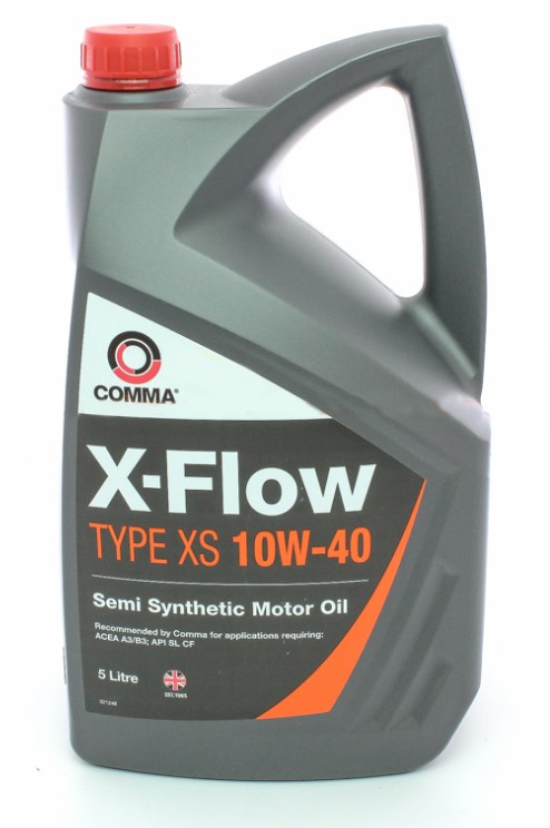 Масло моторное COMMA X-FLOW XS 10W-40 5л COMMA XFLOWXS10W40SEMI5L