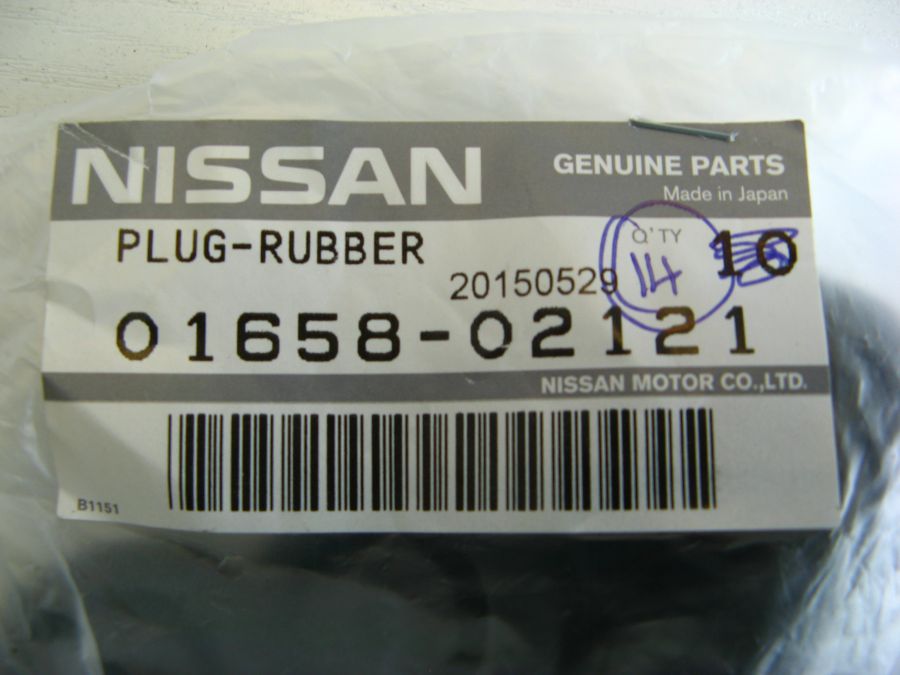 Заглушка кузова передня NISSAN 0165802121