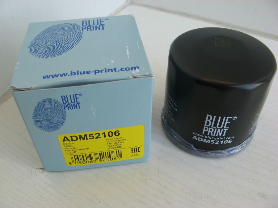 Фильтр масляный BLUE PRINT ADM52106