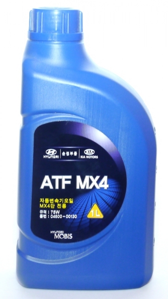 Трансмиссионное масло ATF MX4 JwS 3314 1л HYUNDAI 0450000130