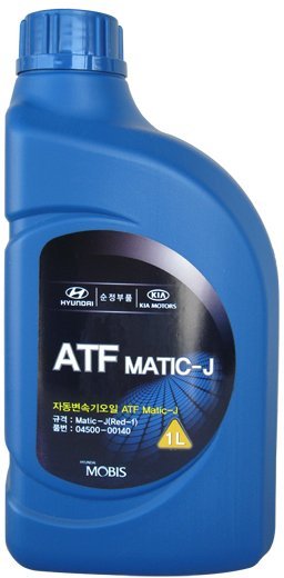 Трансмиссионное масло ATF MATIC-J RED-1 1л HYUNDAI 0450000140