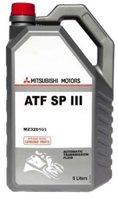 Трансмиссионное масло ATF SP III 5л MITSUBISHI MZ320101