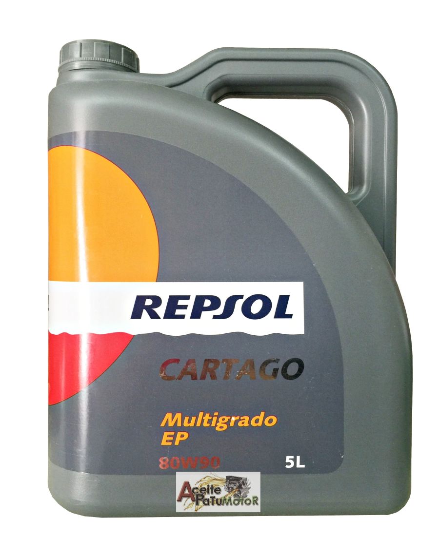 Масло трасмиссионное CARTAGO EP MULTIGRADO 80w-90 5л REPSOL OIL RP024R55