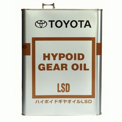 Трансмиссионное масло HYPOID GEAR OIL GL-5 85W-90, 4л TOYOTA 0888500305