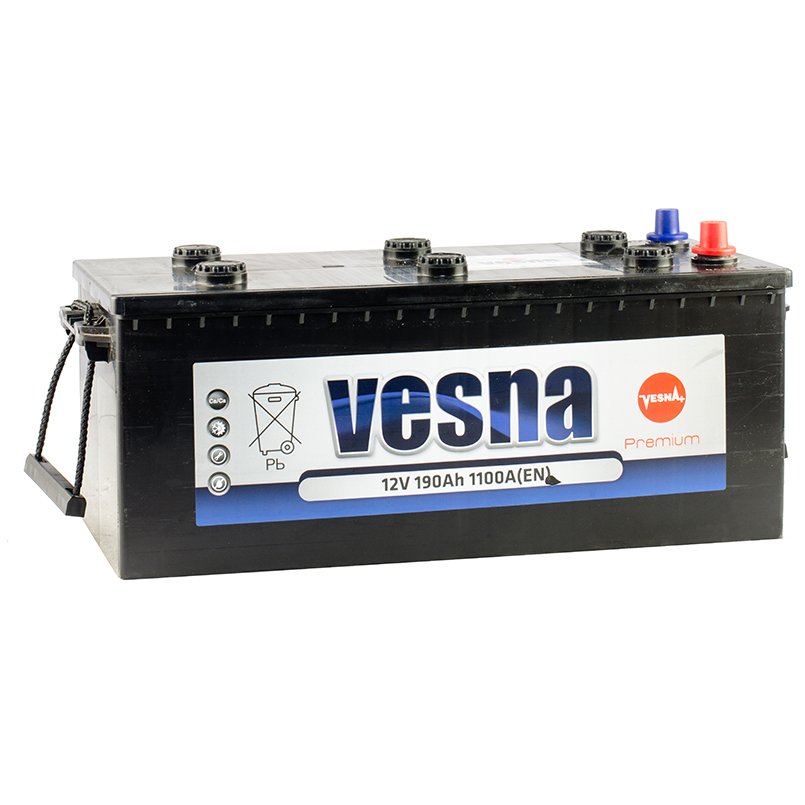 Аккумулятор Vesna Premium 190 Ah/12V 1100A VESNA 634912S