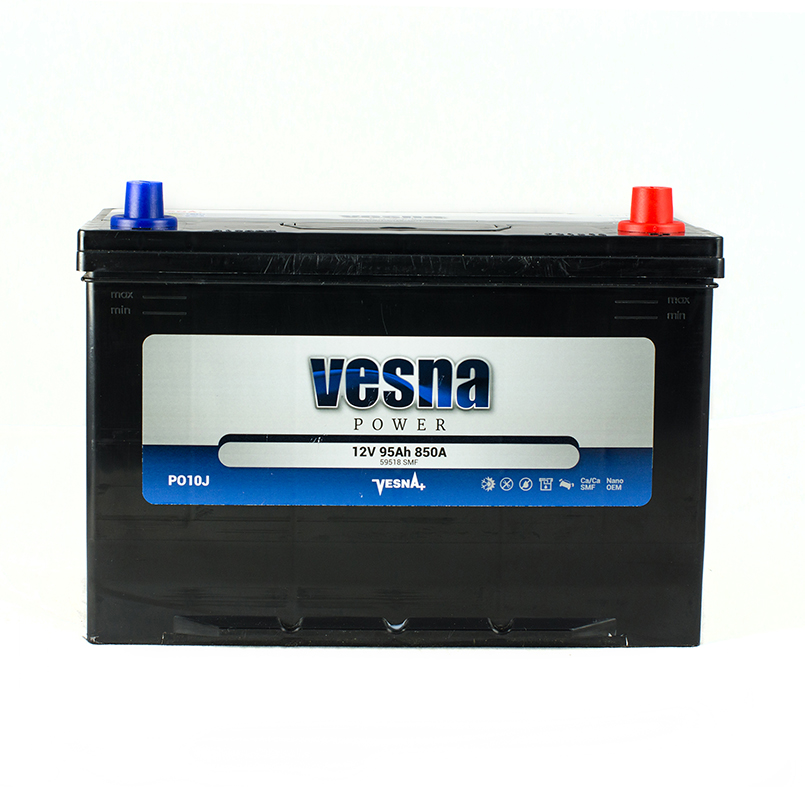 Аккумулятор Vesna Power 95Ah 850A R+ (Asia) VESNA 415295